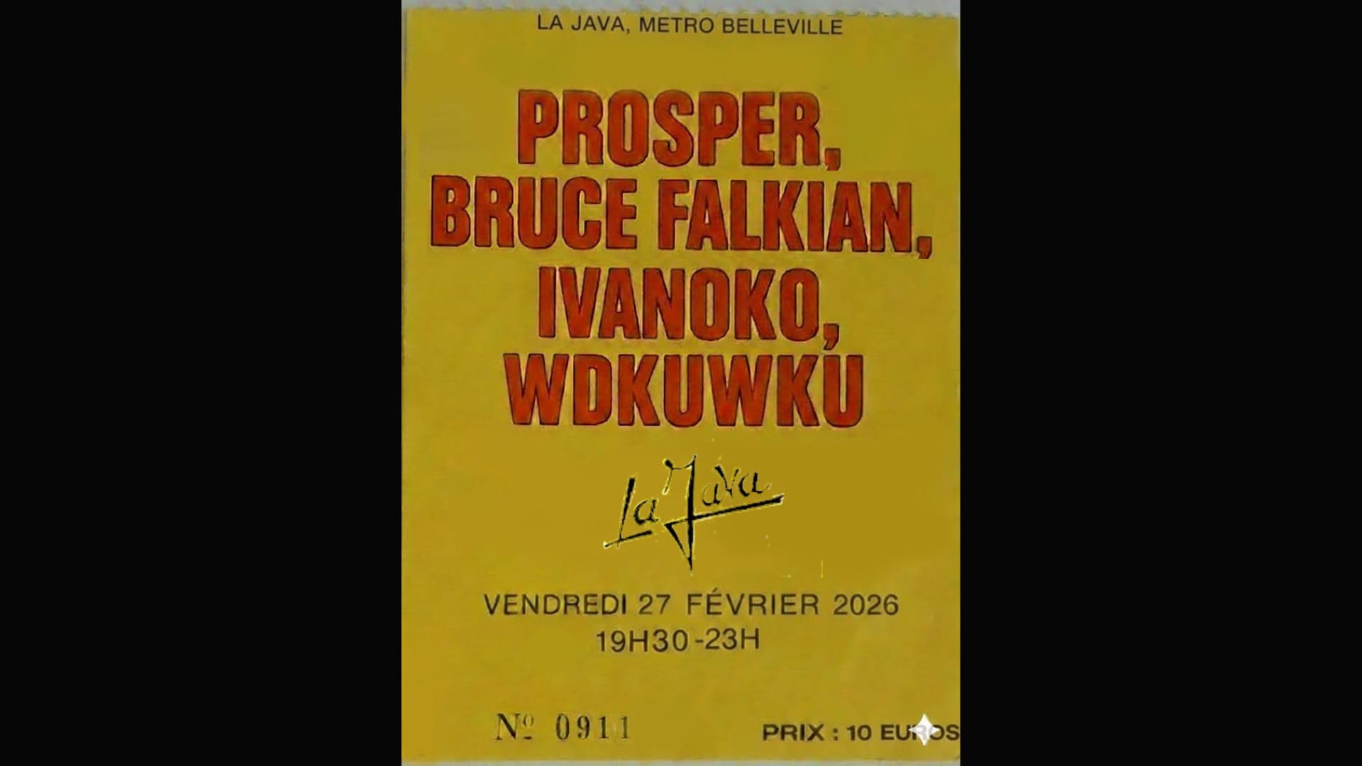 Prosper, Bruce Falkian, Ivanoko, Wdkuwku