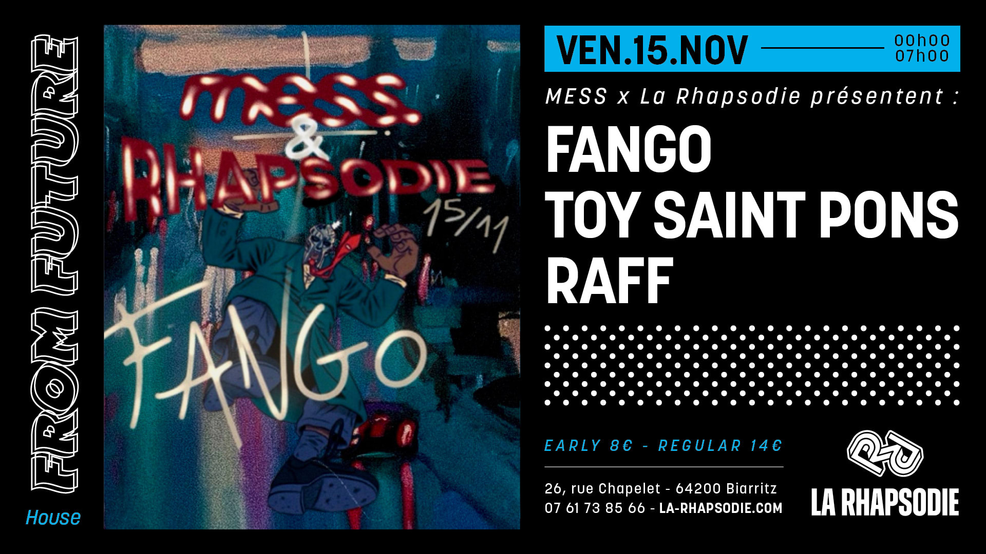 Mess X La Rhapsodie - Fango • Toy Saint Pons • Raff