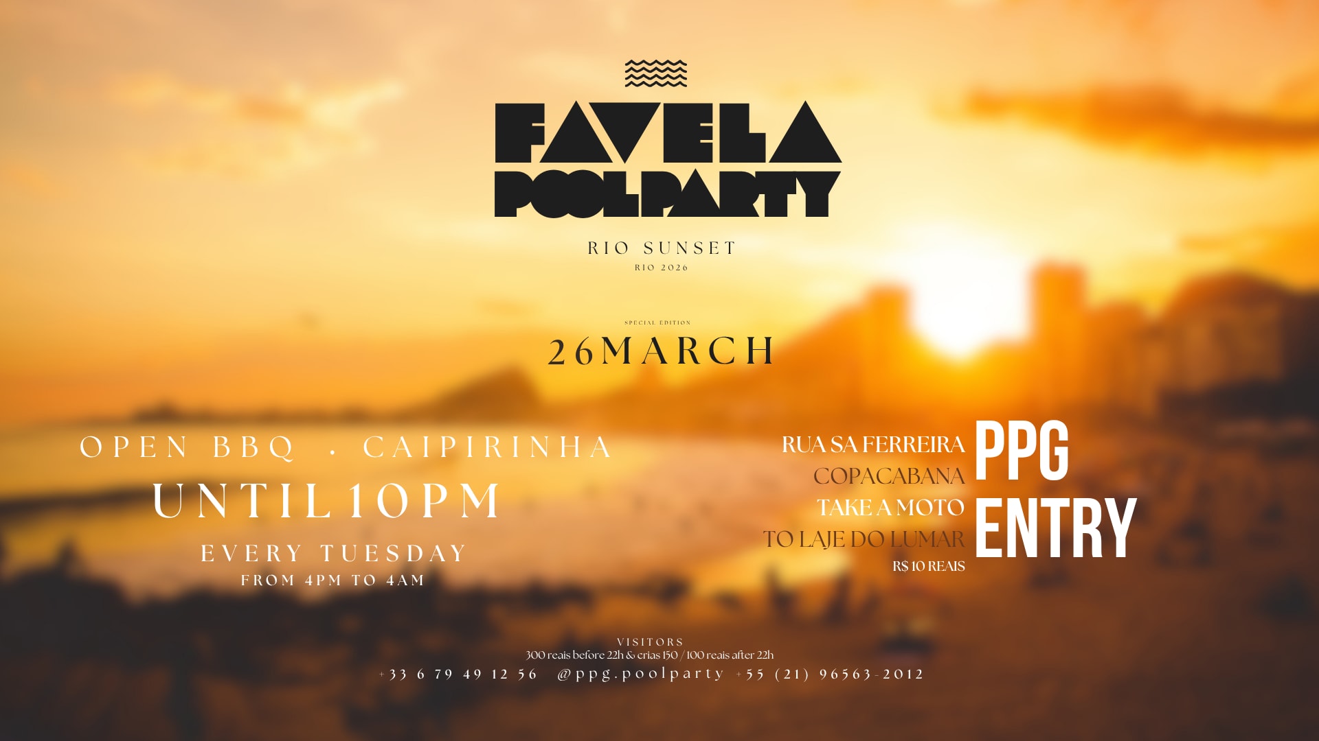 Favela Pool Party : Welcome To Ppg !
