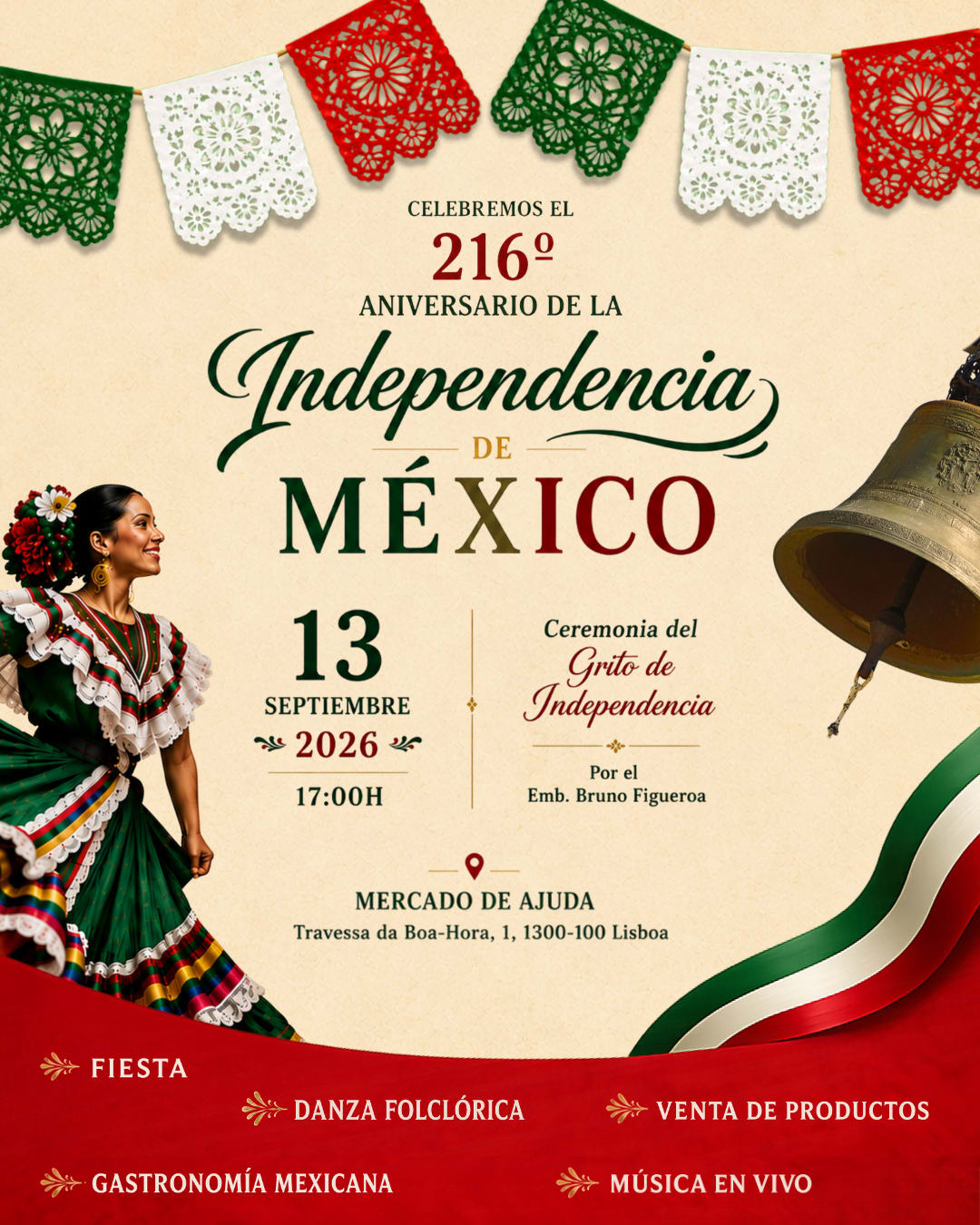 Fiesta Nacional Mexicana - Grito De Independencia 2026