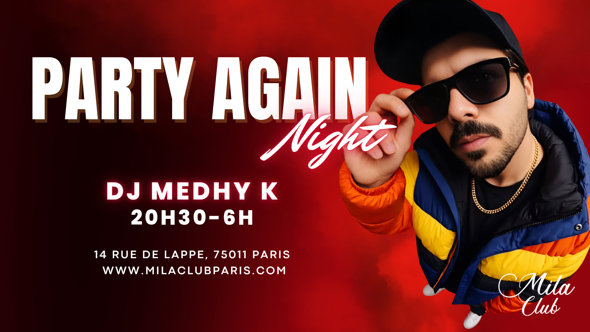 Party Again - Mila Club Paris