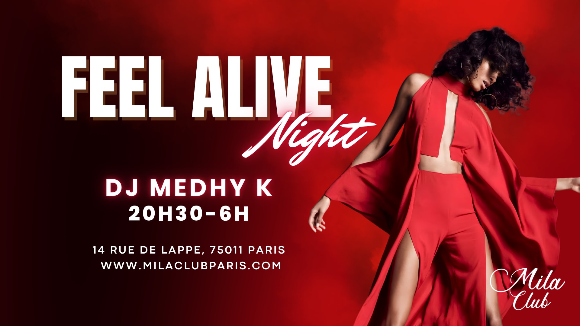 Feel Alive - Mila Club Paris