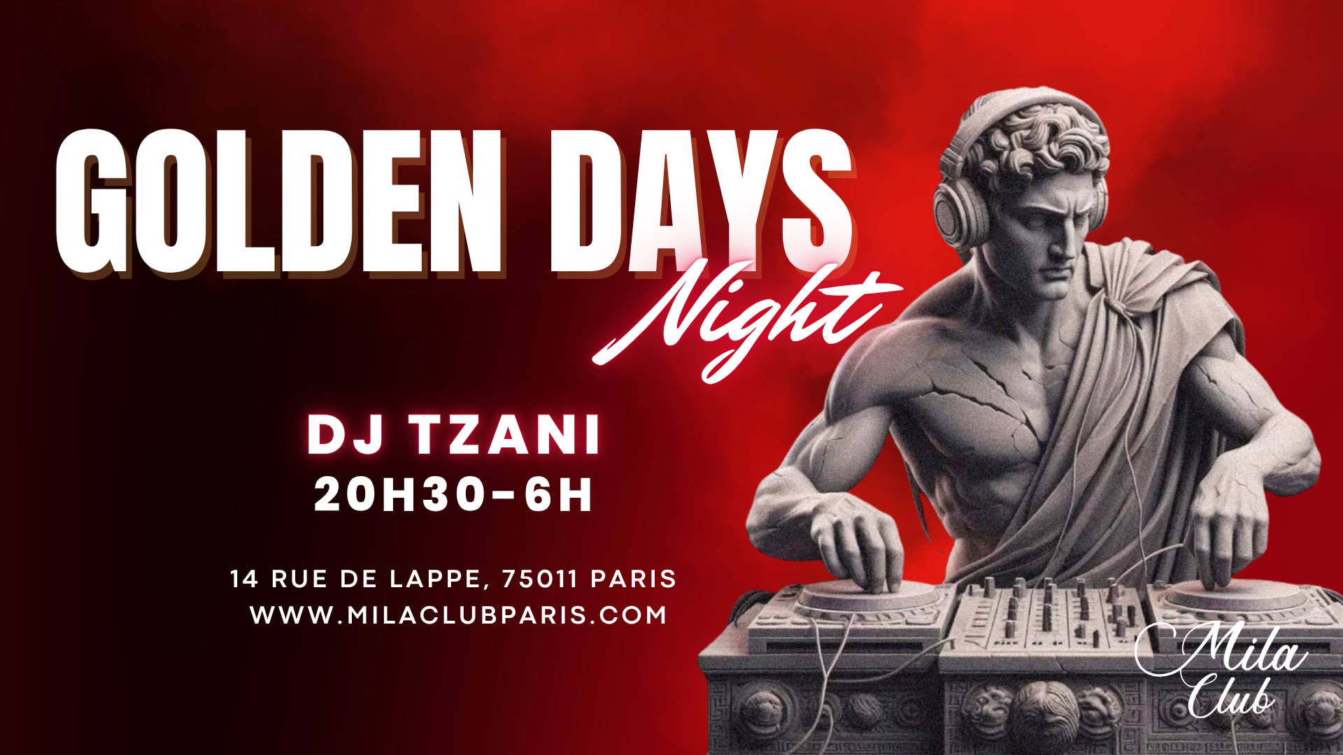 Golden Days - Mila Club Paris