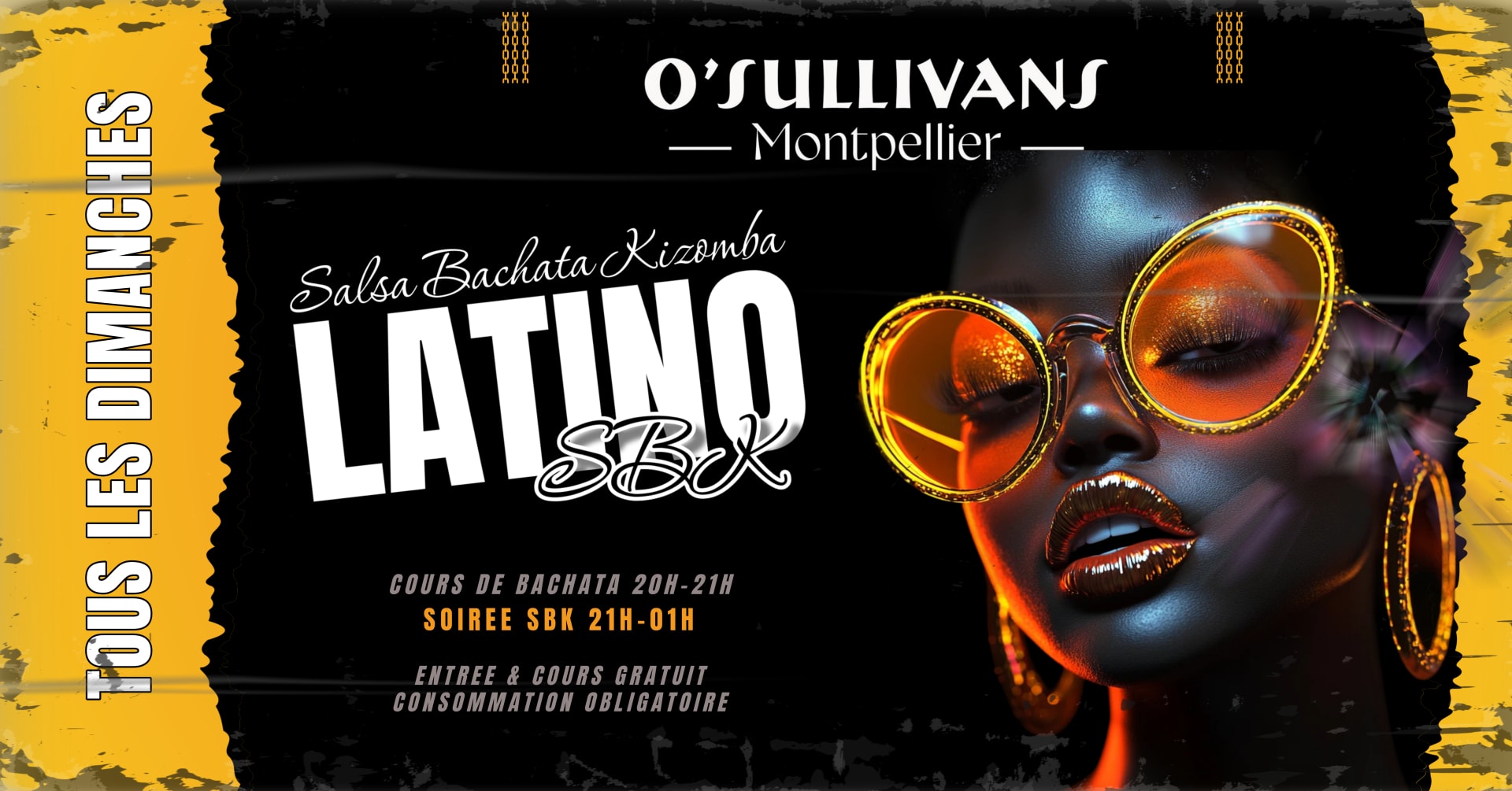 Salsa Bachata Kizomba 05.10 - O'sullivans Pub Montpellier