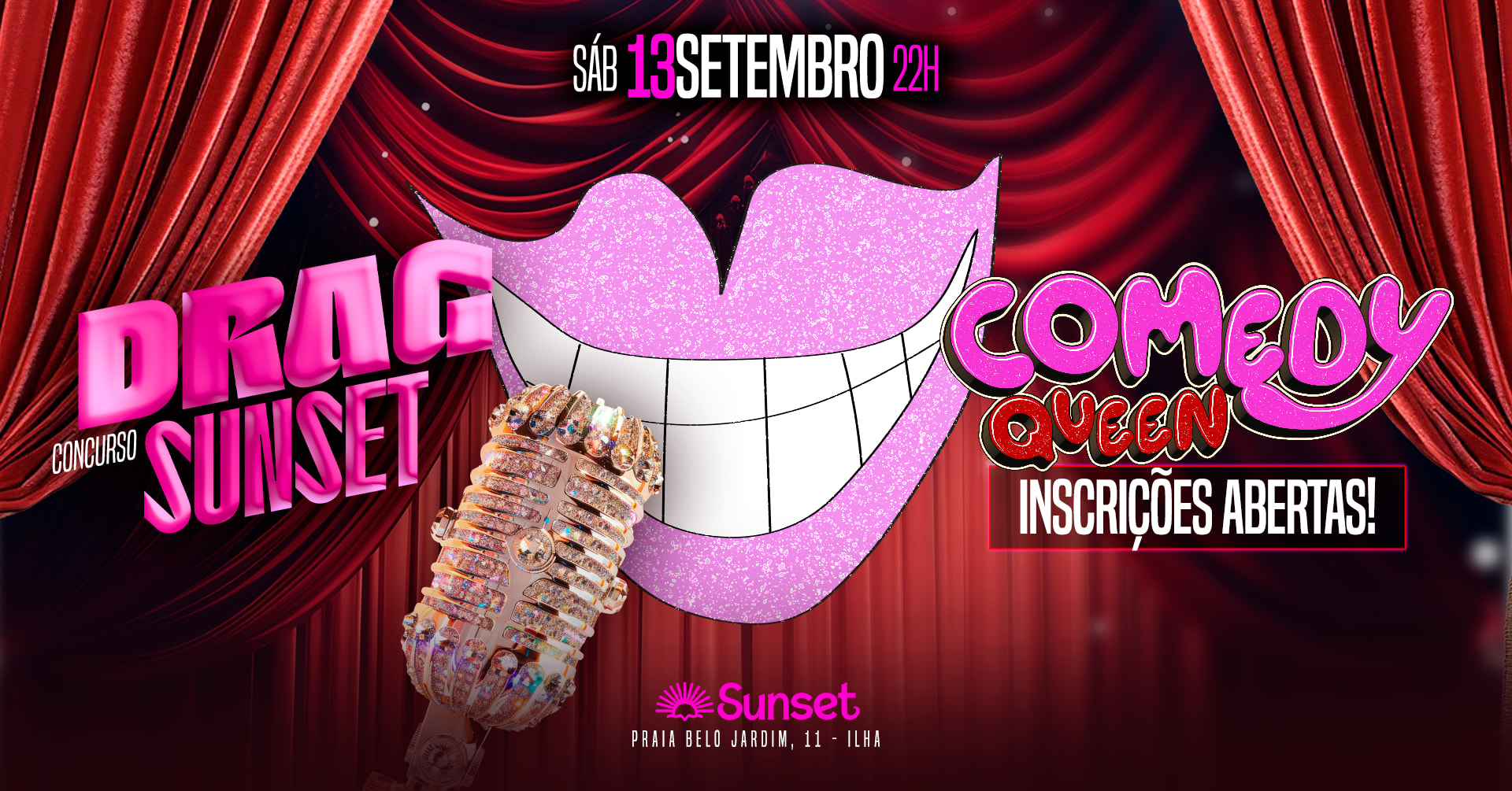 Drag Sunset Comedy Queen
