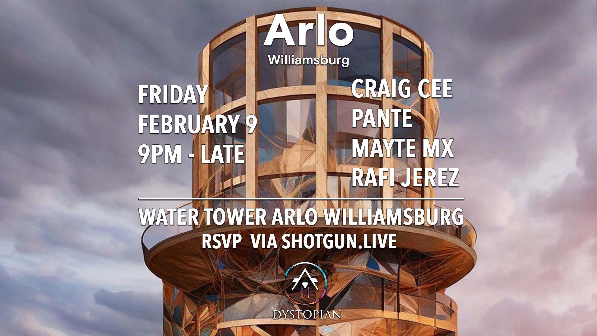 Dystopian Gatherings  At The Water Tower Arlo Williamsburg