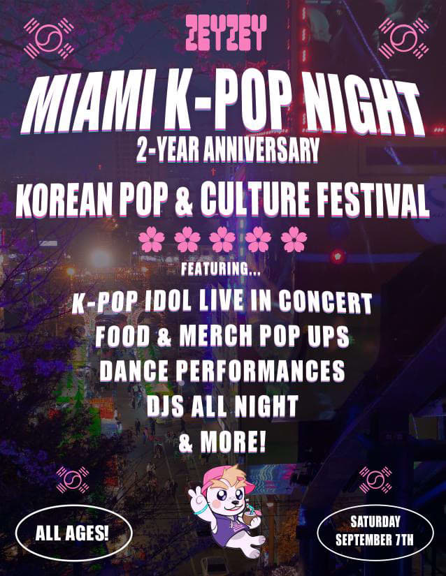 Miami K-Pop Night: 2 Year Anniversary K-Pop & Culture Fest