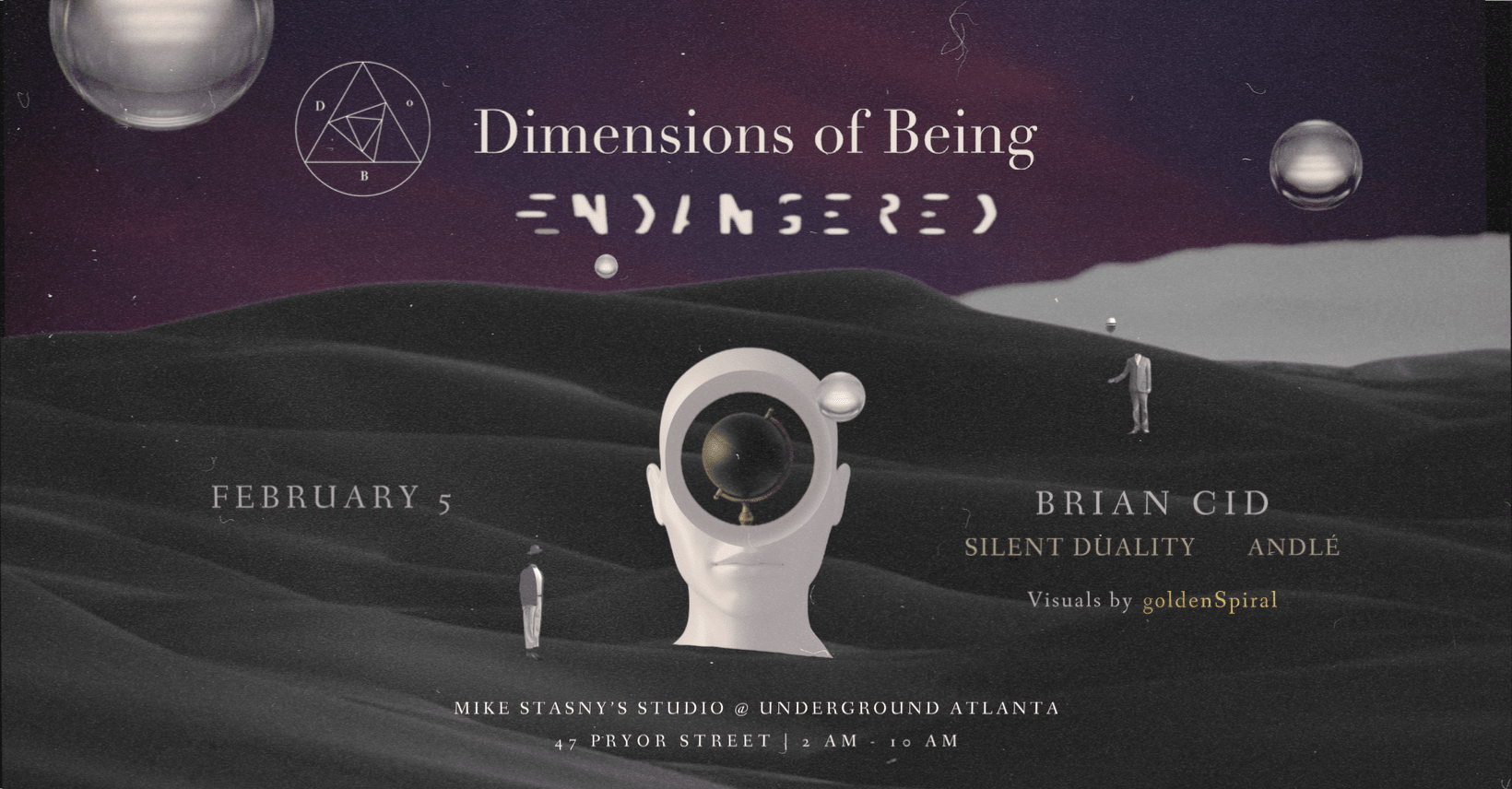 Dimensions Of Being X Endangered : Atlanta