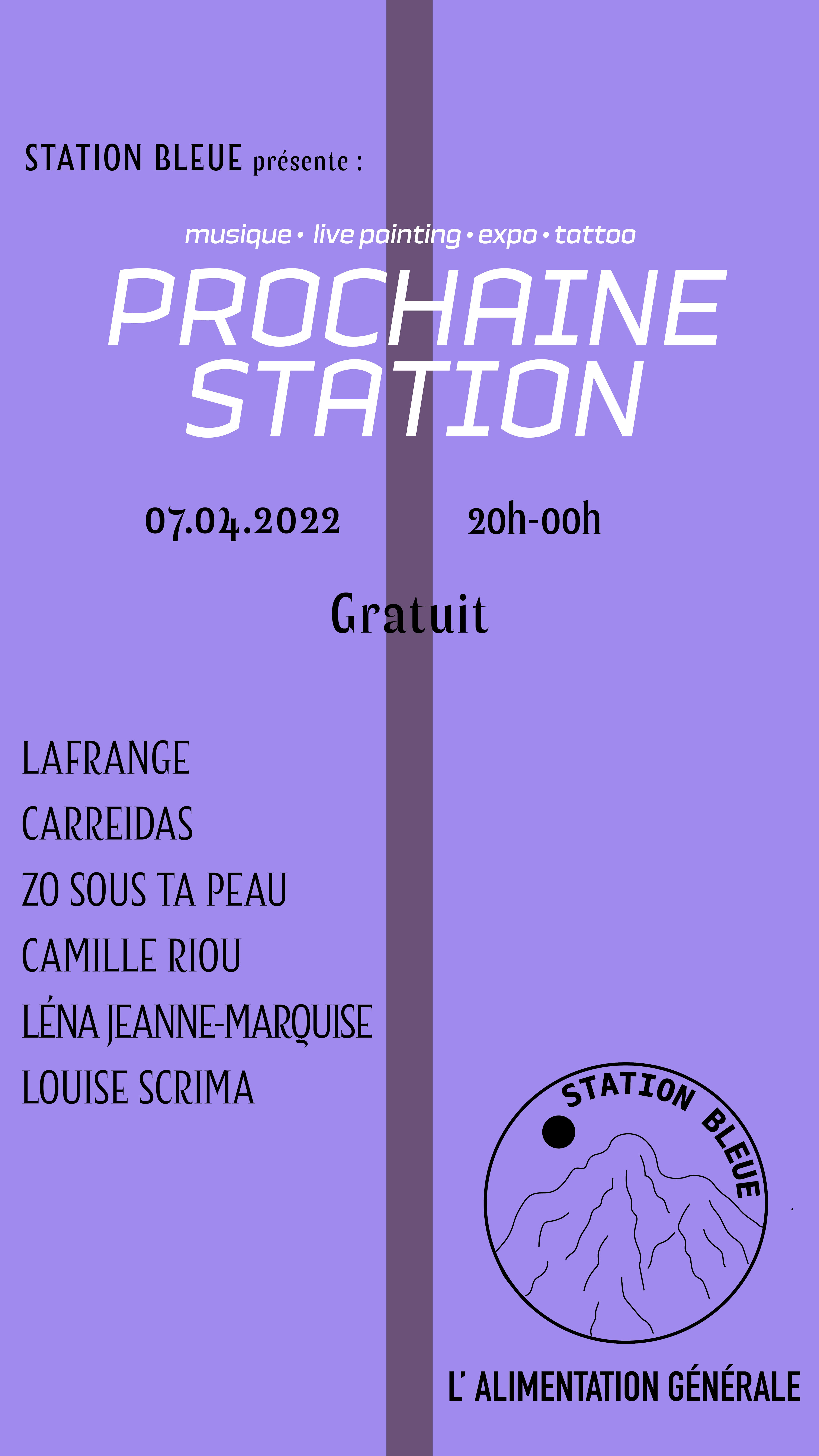 Prochaine Station : Lafrange / Carreidas
