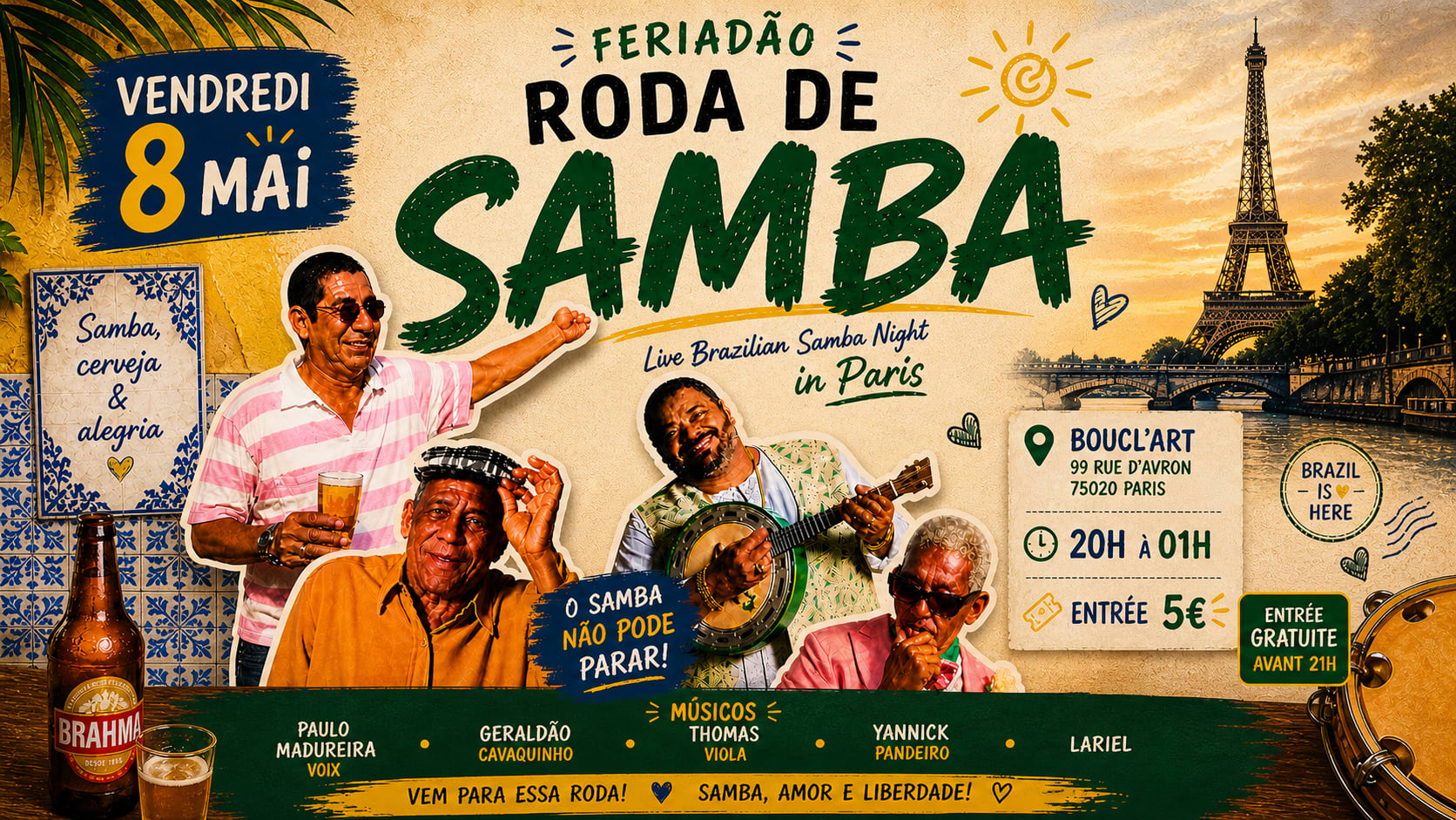 Roda De Samba - Paris