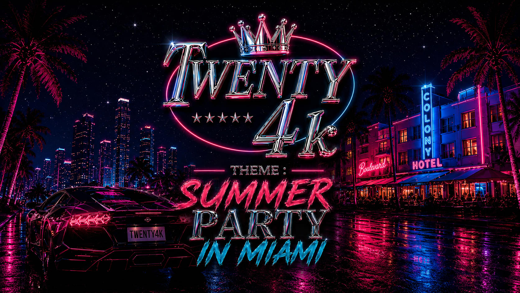 Twenty4k — Summer Party In Miami