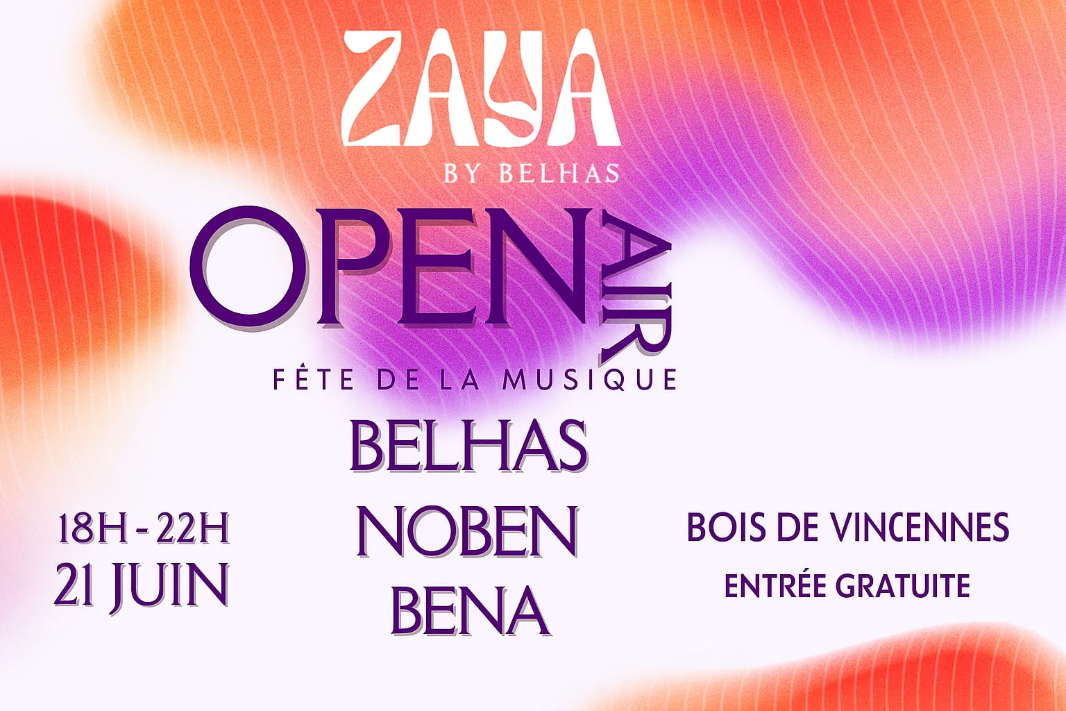 Zaya | 21.06 Fête De La Musique