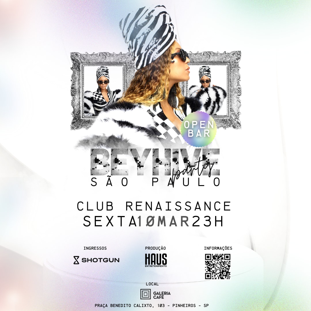 Beyhivepartybr: Club Renaissance Open Bar @ São Paulo