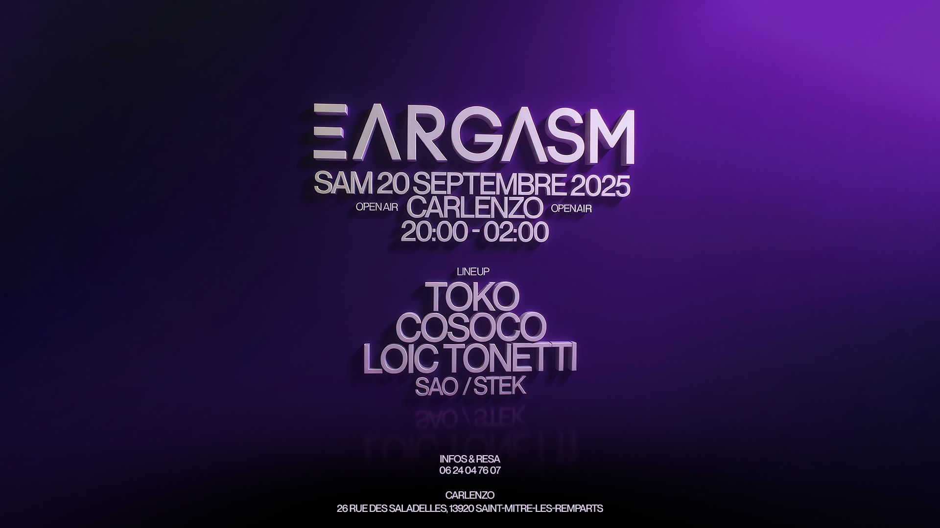 Eargasm Open Air - Carlenzo