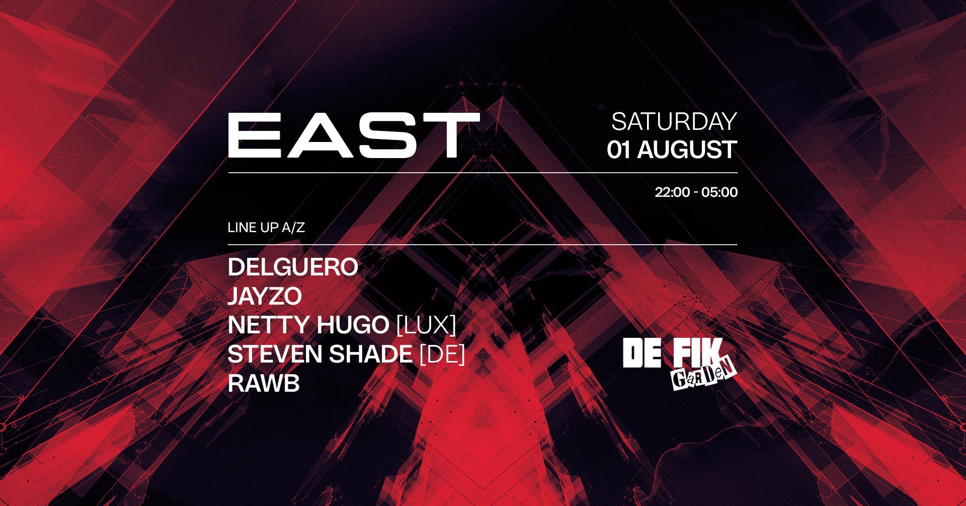 East: Summer Techno At De Fik Garden