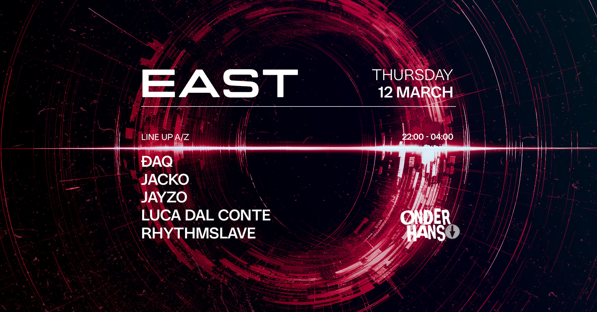 East: Basement Techno Rave