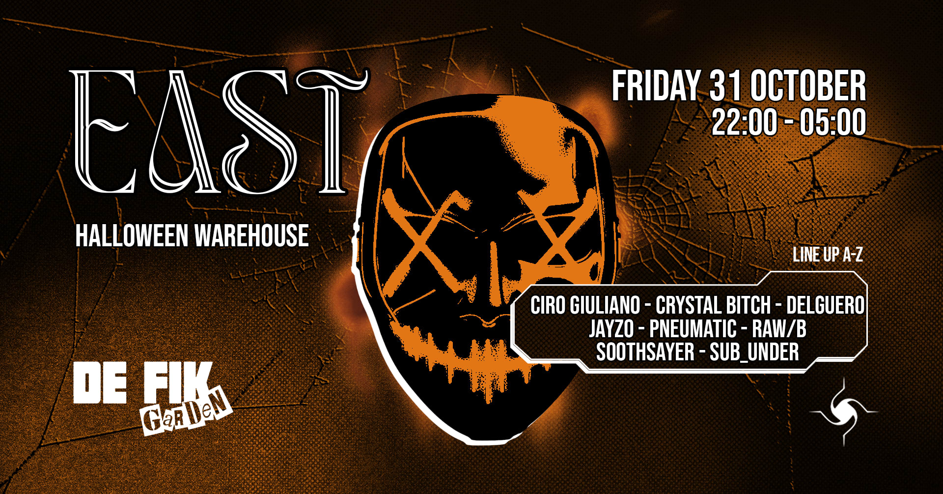 East - Halloween Warehouse Rave