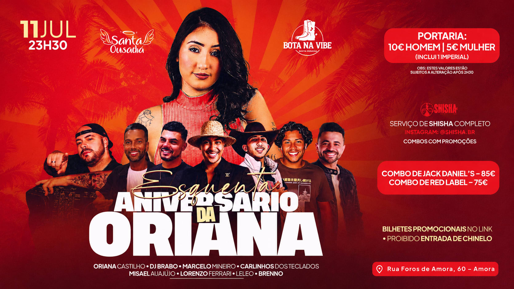 Bota Na Vibe - Esquenta Aniversário Oriana