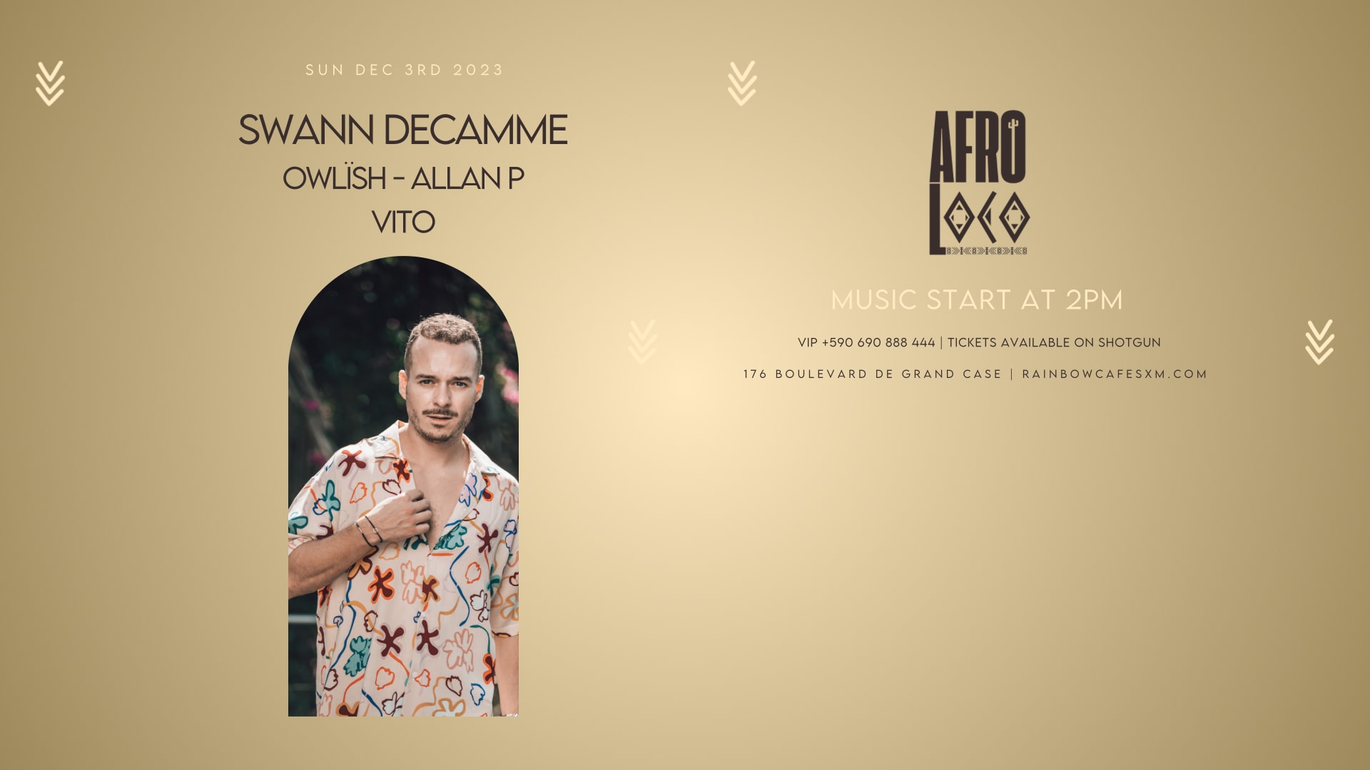Afroloco Swann Decamme Owlïsh Vito Allan P