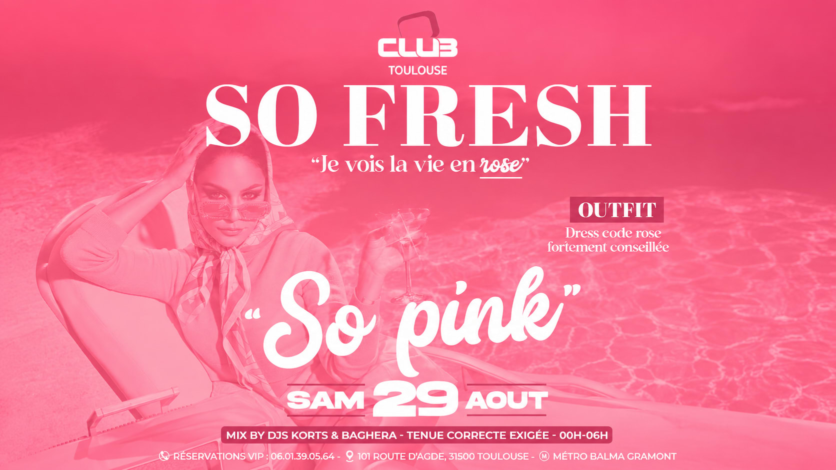 So Fresh So Pink - Oclub Toulouse
