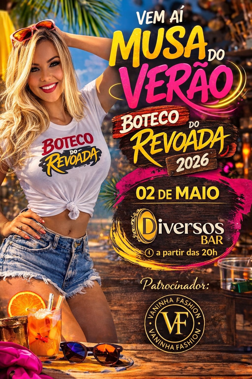 Musa Do Verão 2026 Boteco Do Revoada