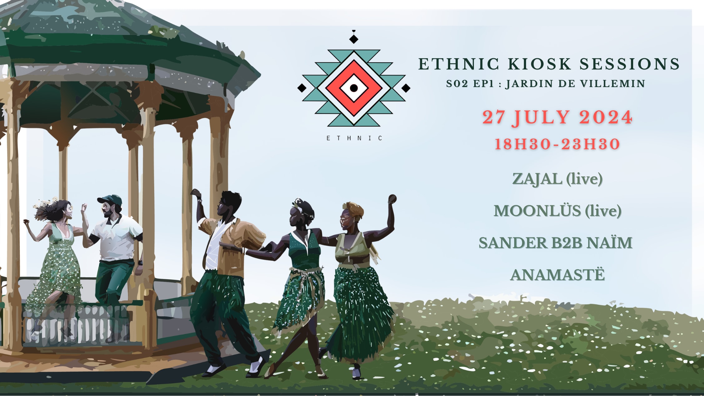 Ethnic Kiosk Session S02ep1 : Jardin De Villemin