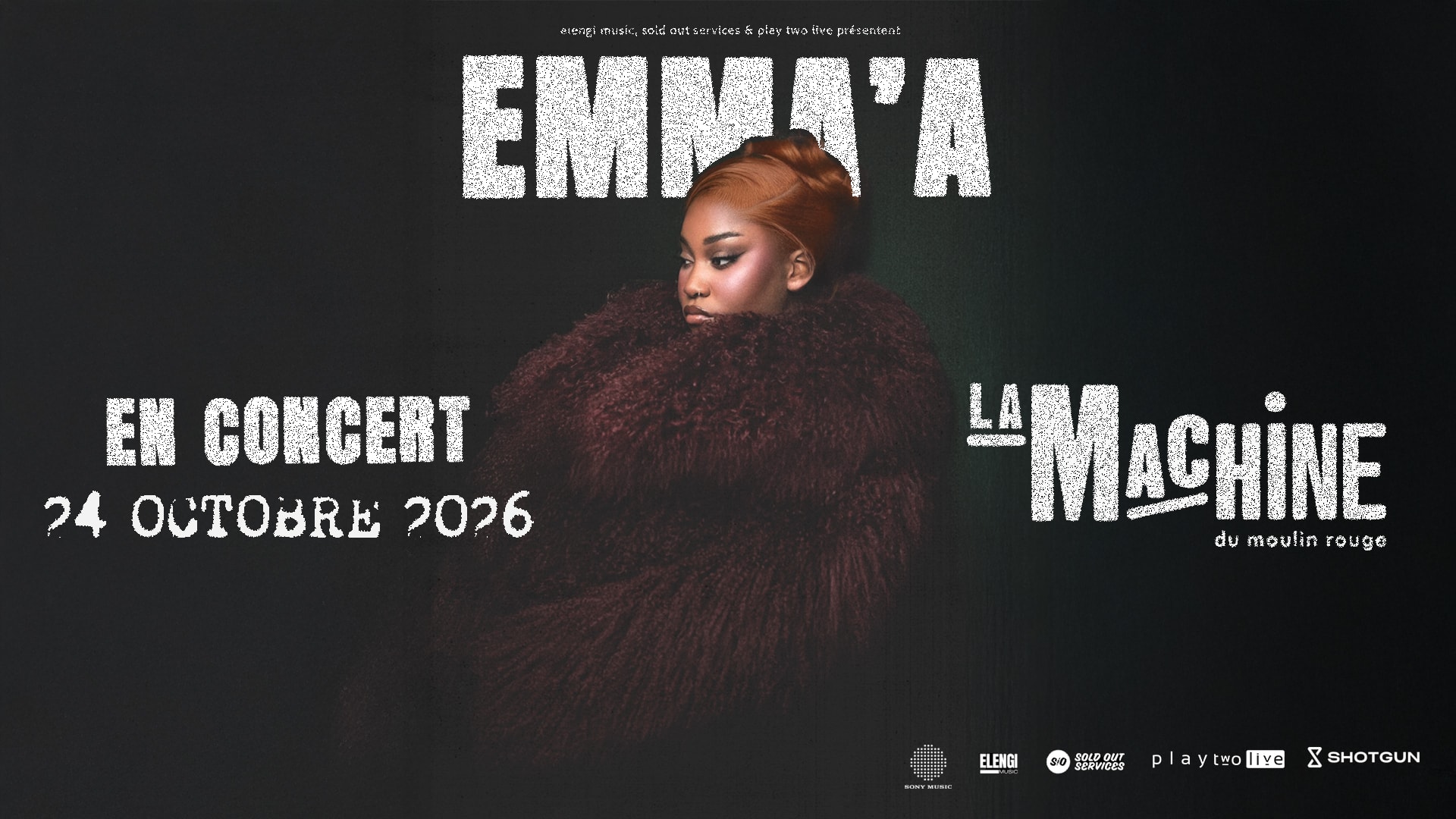 Emma'a À La Machine Du Moulin Rouge - Paris