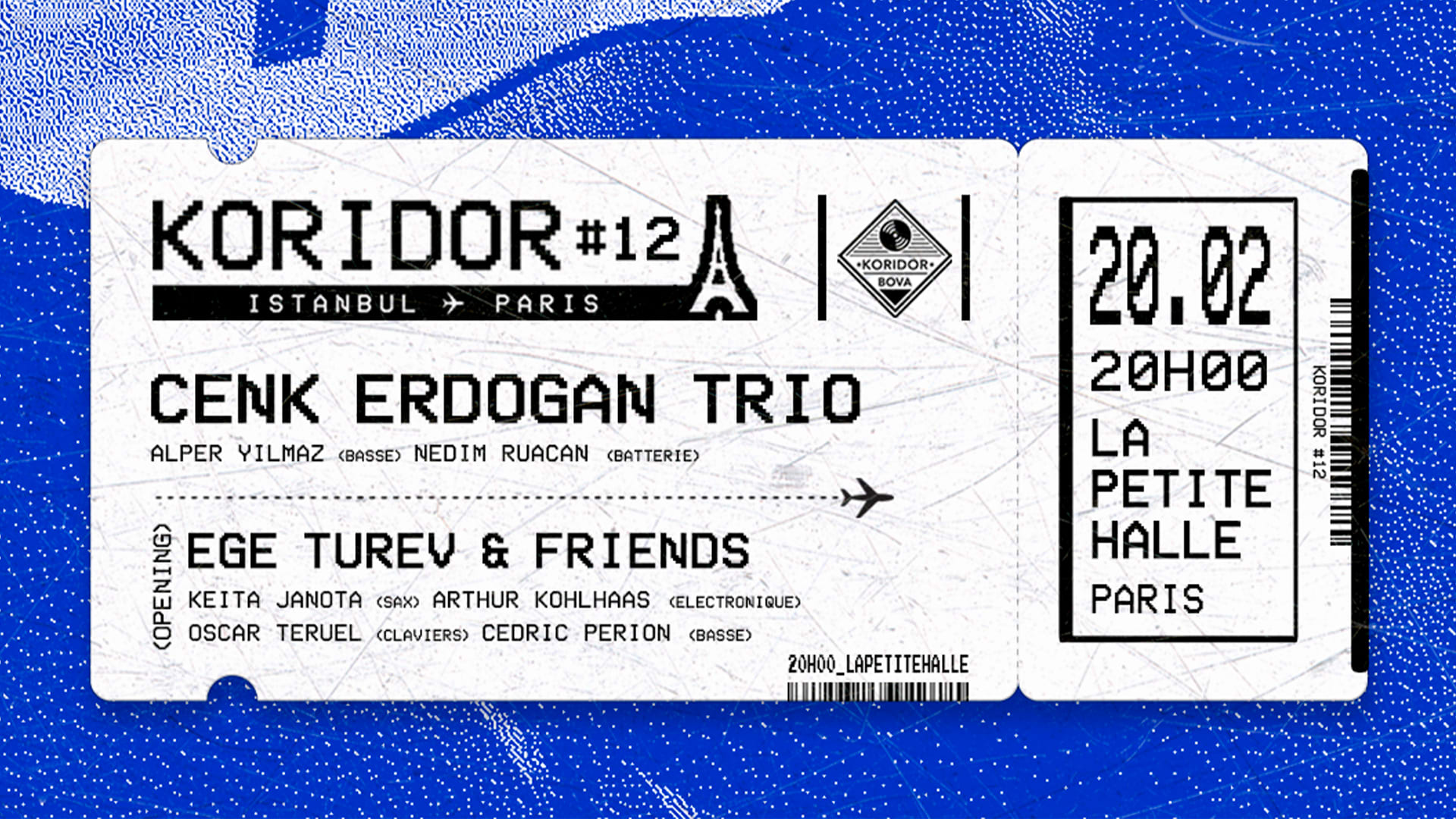 Koridor #12 Cenk Erdogan Trio