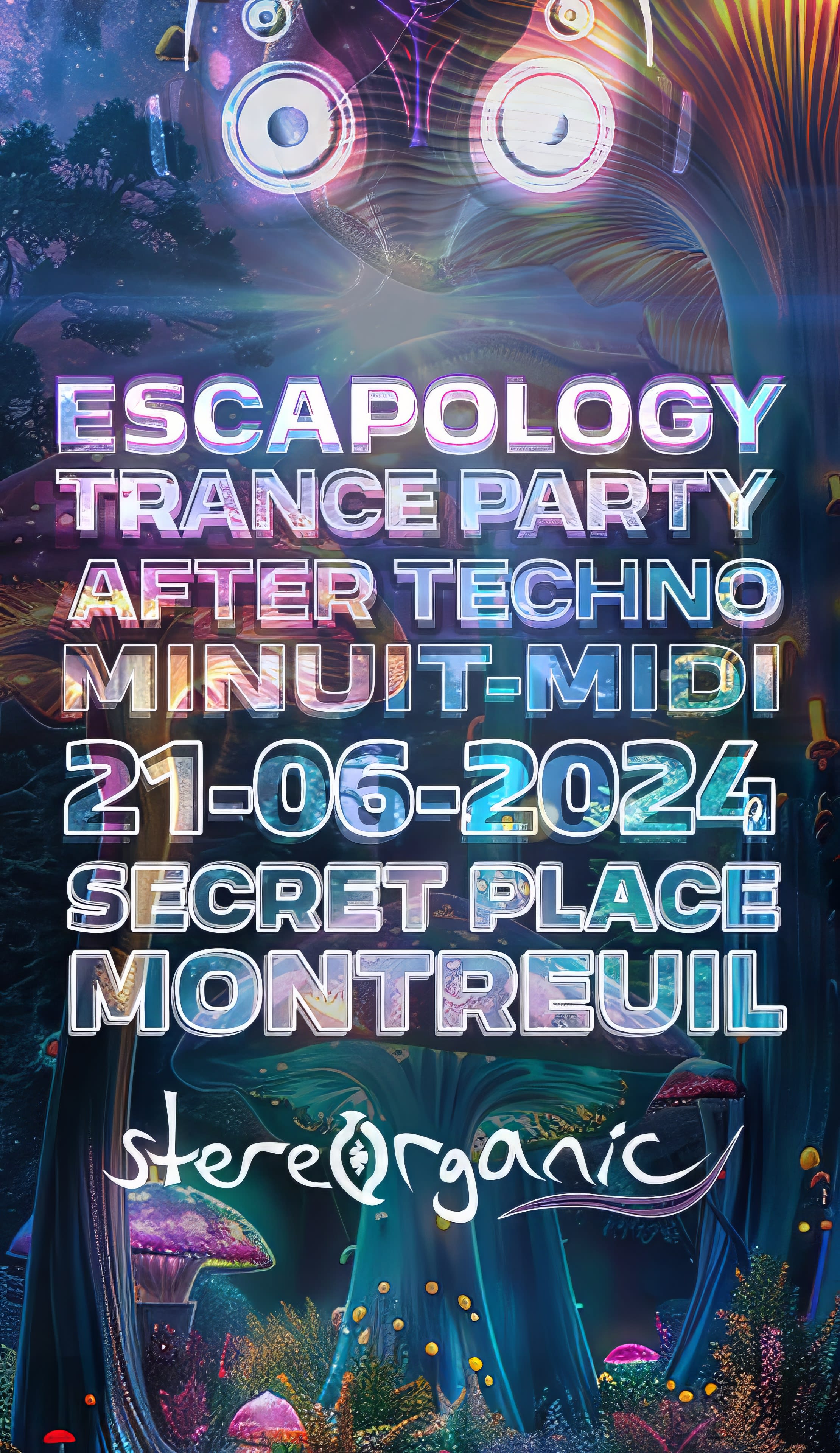 Escapology - Trance Party + After Techno (12h De Son)