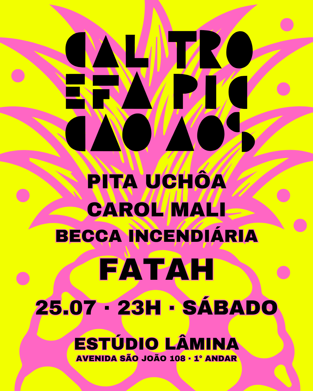 Calefação Tropicaos No Estúdio Lâmina - 25.07