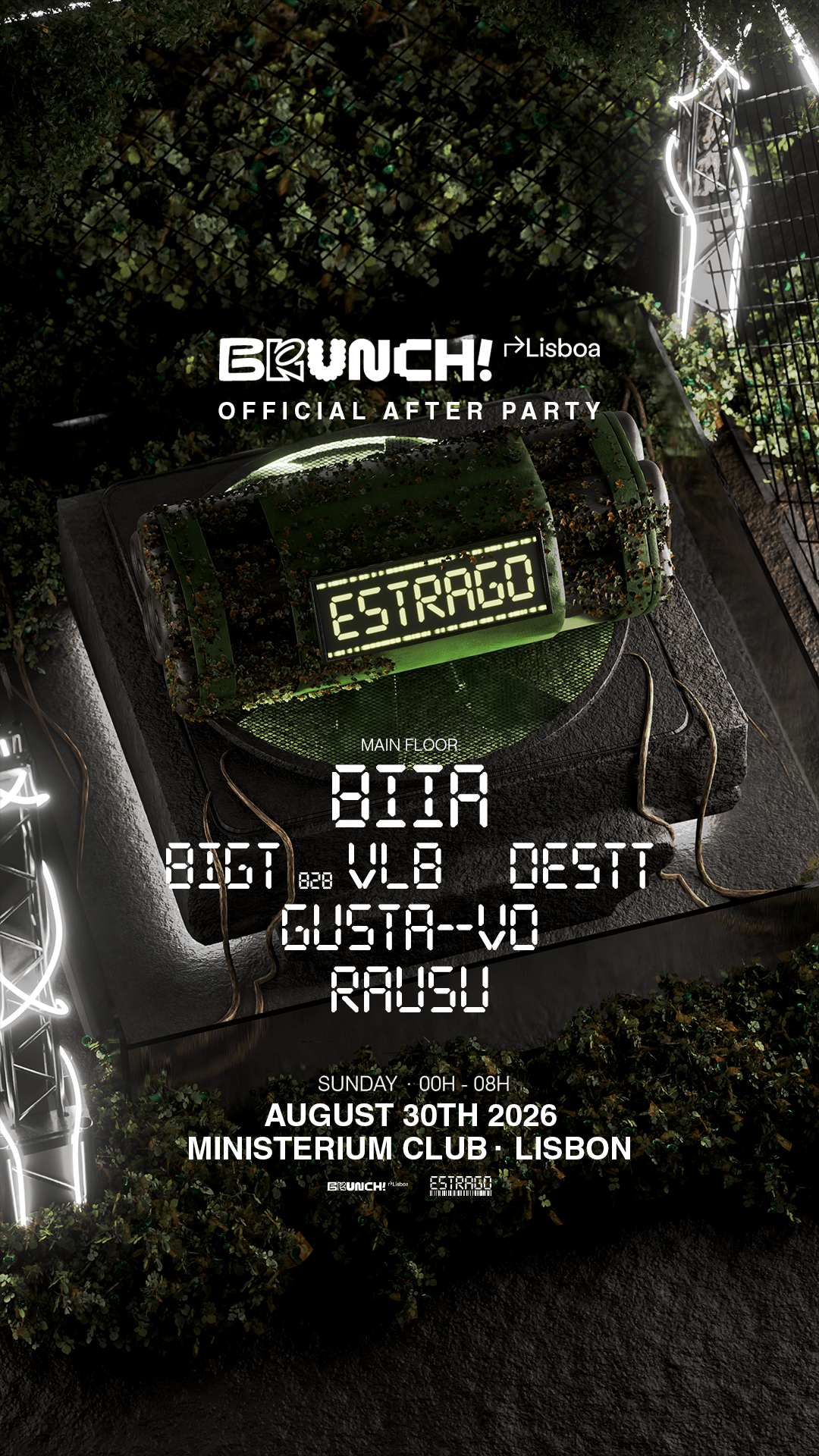 Brunch Electronik X Estrago: Official Afterparty
