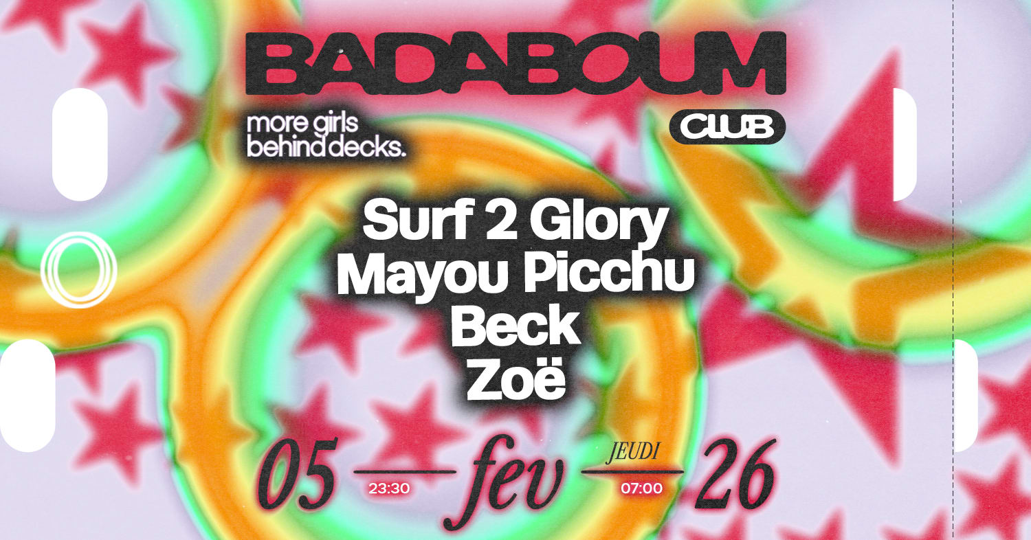 Club — More Girls Behind Decks: Surf 2 Glory, Mayou Picchu