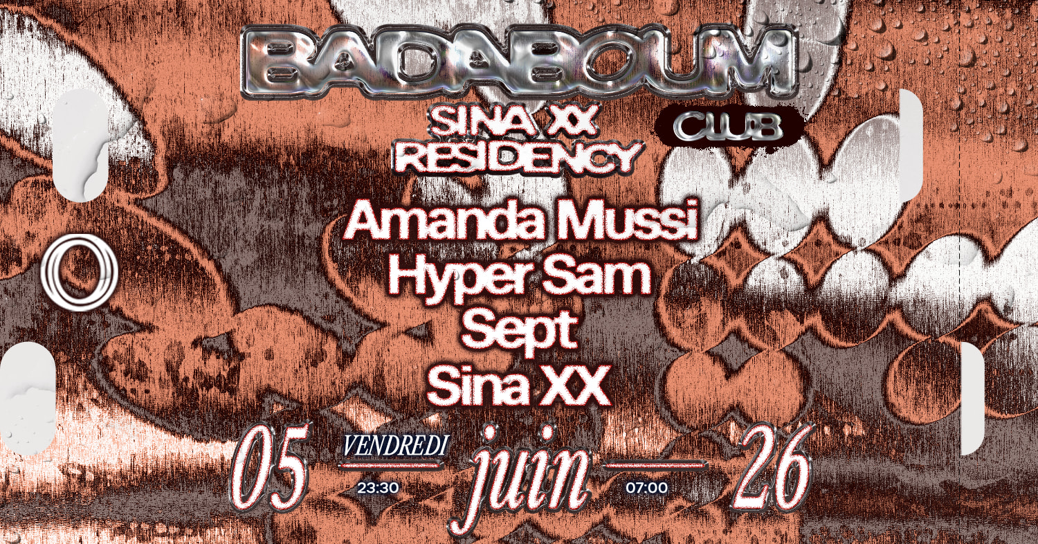 Club — Sina XX Residency: Amanda Mussi, Hyper Sam, Sept
