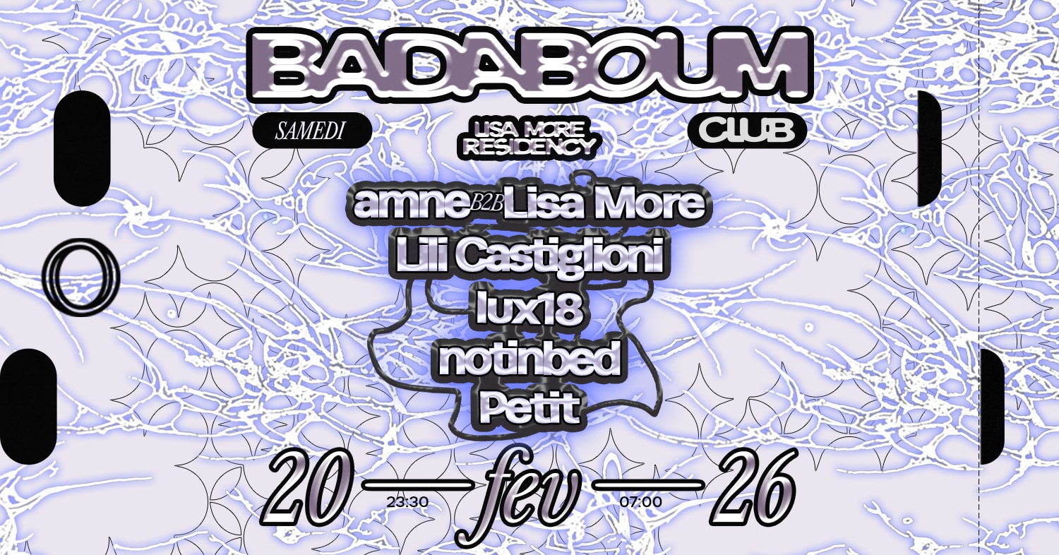 Club — Lisa More Residency: Amne, Notinbed, Petit And More