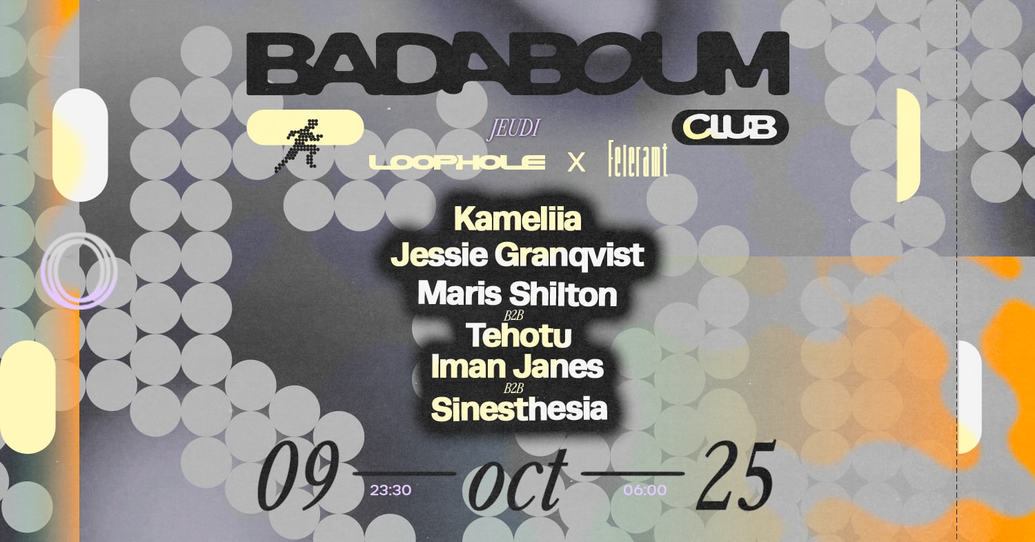 Loophole X Feieramt: Kameliia, Jessie Granqvist & More