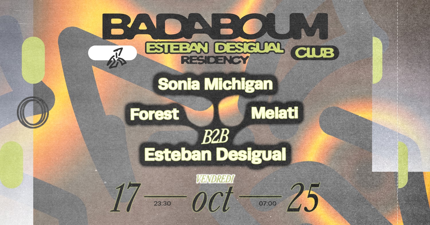 Club — Esteban Desigual Residency: Melati, Forest & More