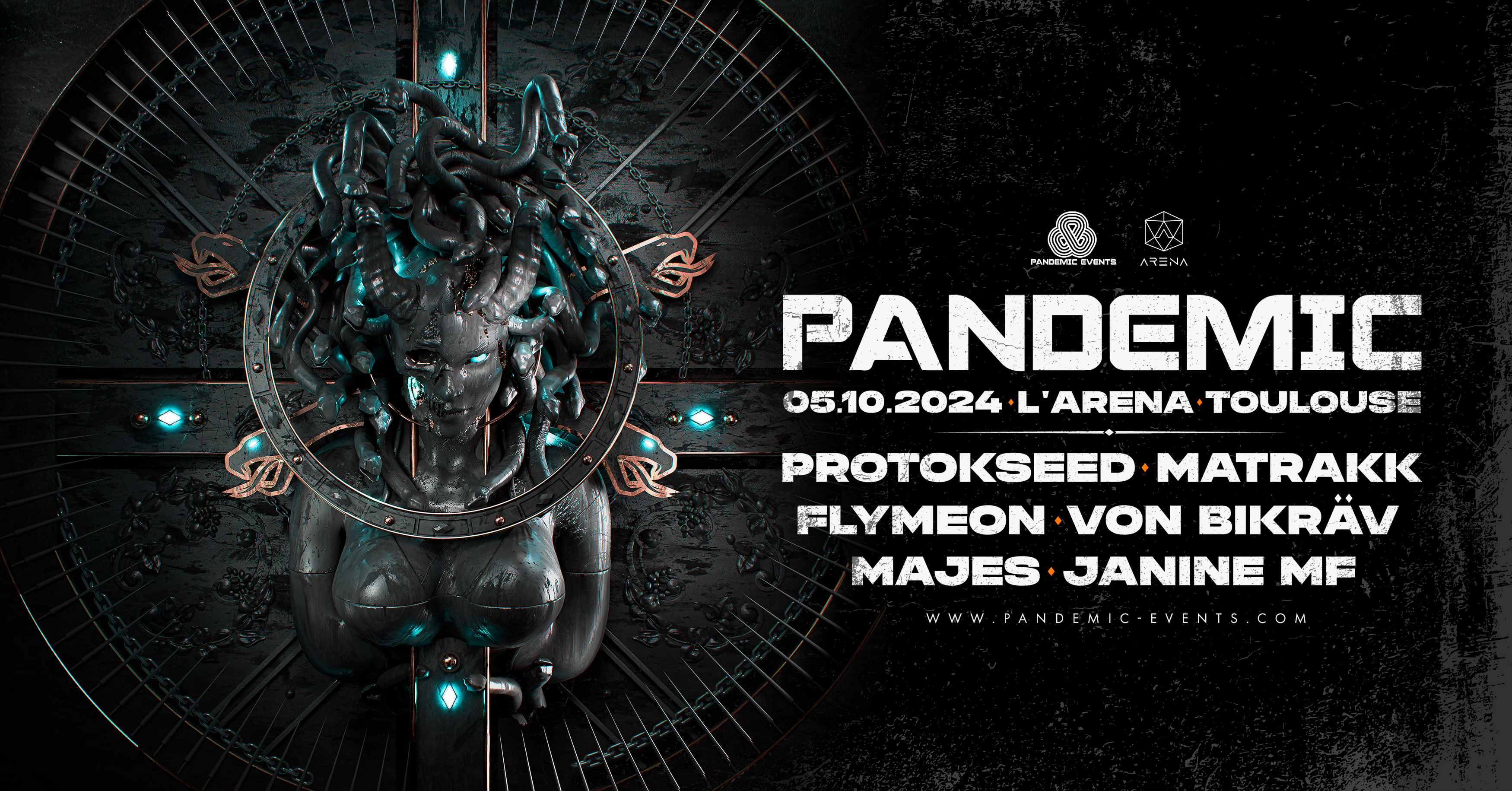 Pandemic / Protokseed, Matrakk, Flymeon, Von Bikräv, Majes
