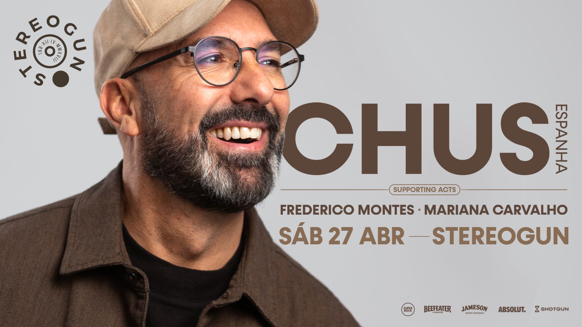 Chus (From Chus & Ceballos) - Stereogun Leiria