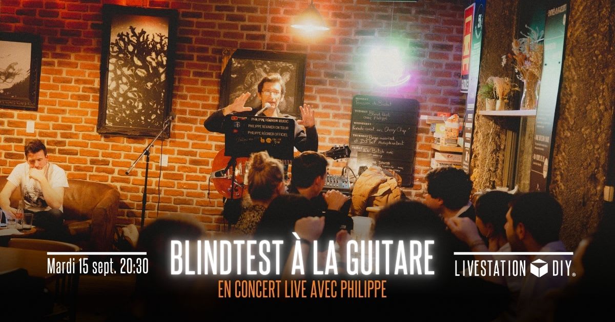 Blindtest-Guitare En Live Avec Philippe