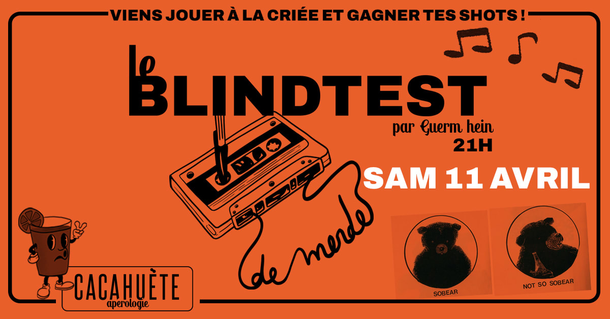Blindtest De Merde Sam 11 Avril