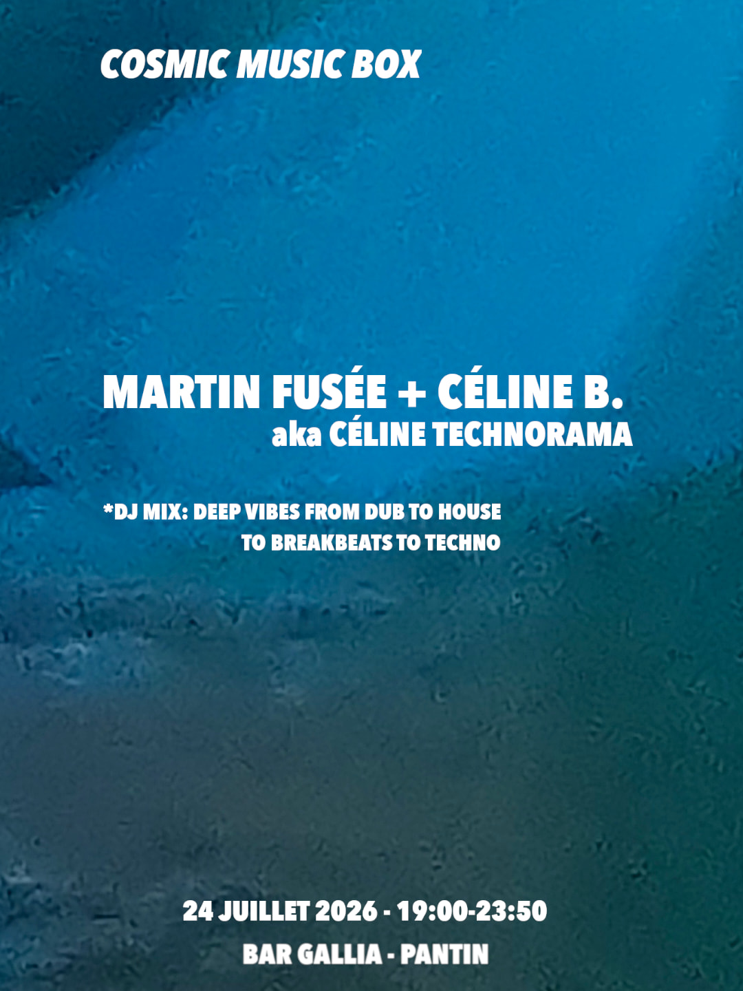Cosmic Music Box: Martin Fusée + Céline B. _Technorama
