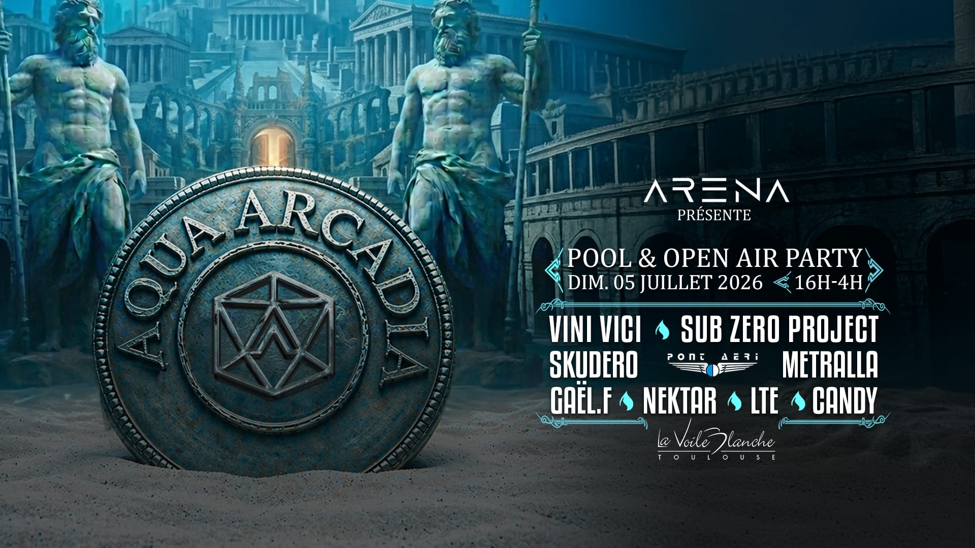 Aqua Arcadia W/ Vini Vici, Sub Zero Project... (Prod Arena)