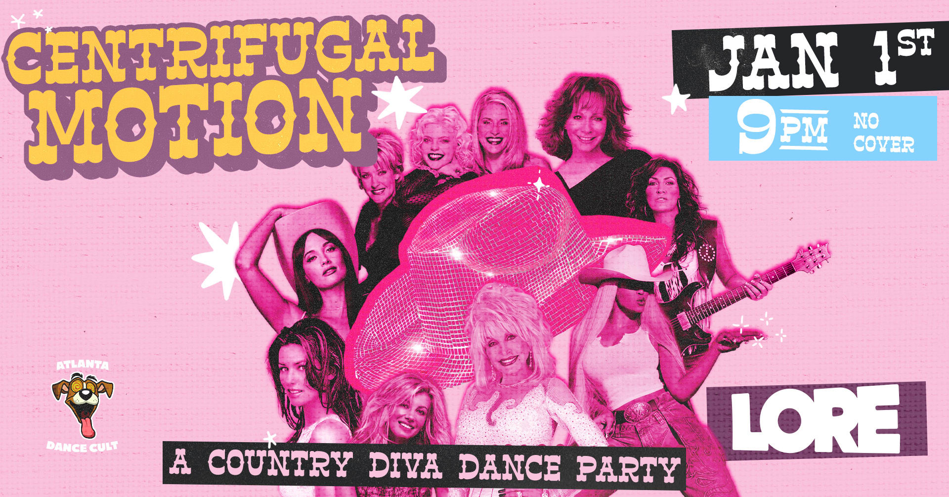 Centrifugal Motion: Country Diva Dance Party
