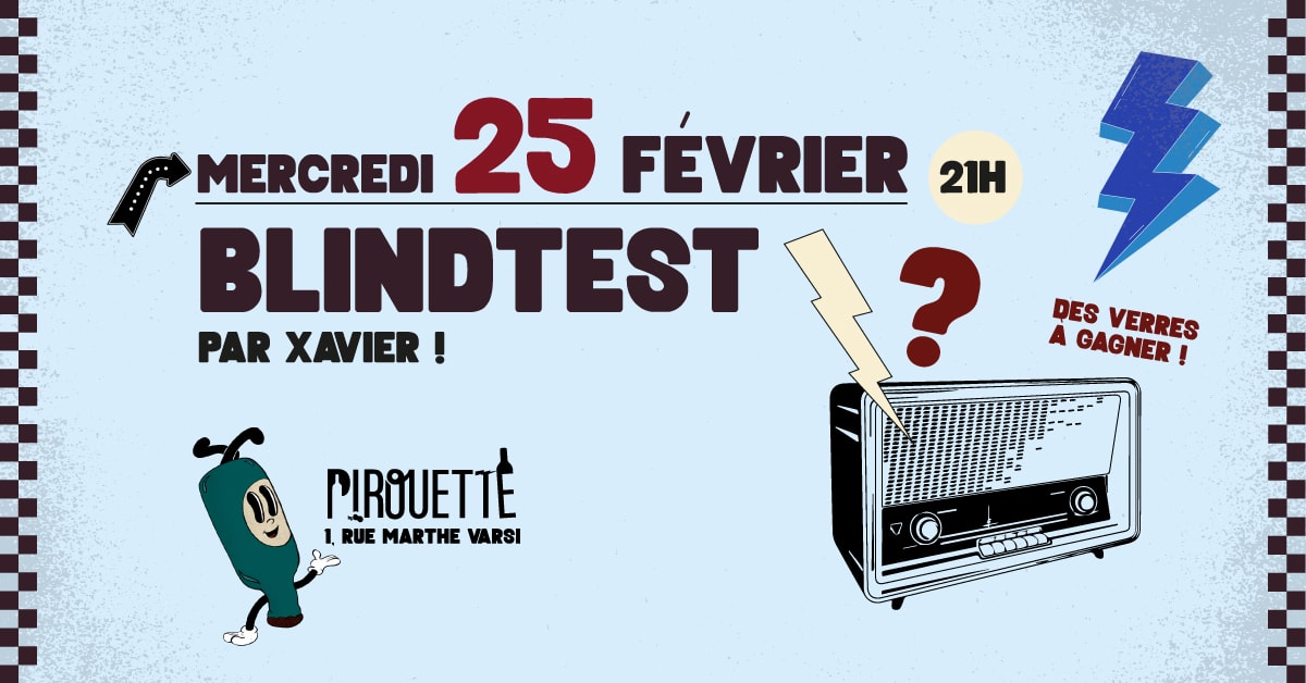 Blindtest Avec Xavier !
