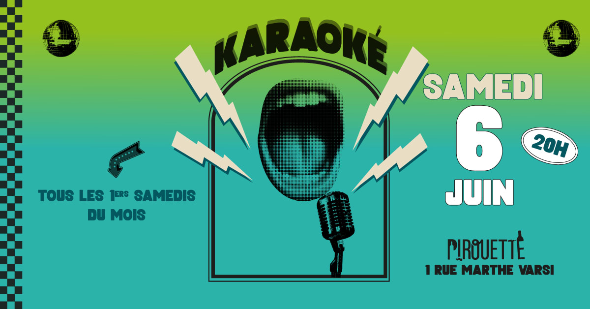 Karaoké ! Sam 6 Juin