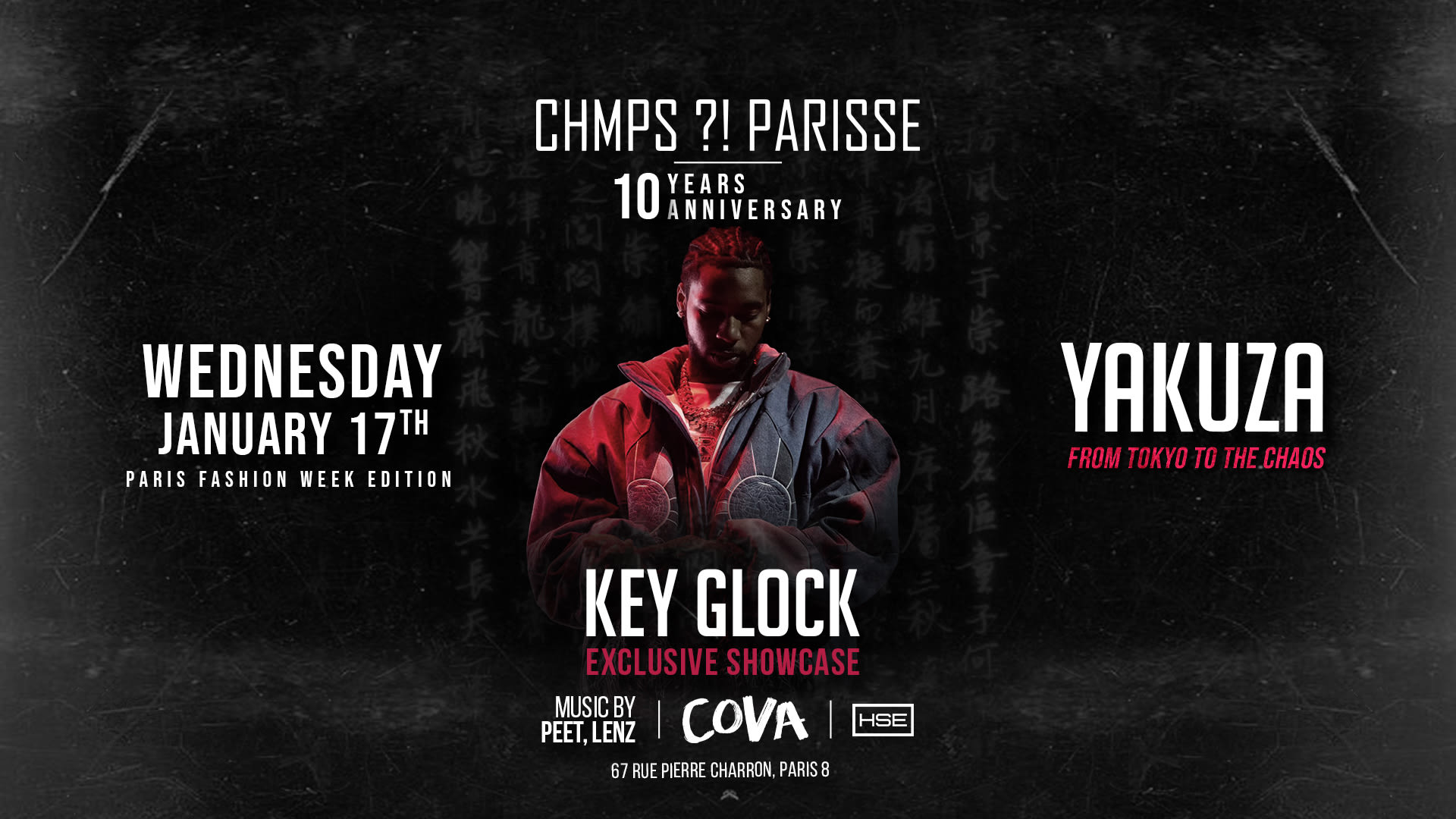 Yakuza : Pfw Edition - Key Glock Exclusive Showcase - 17/01