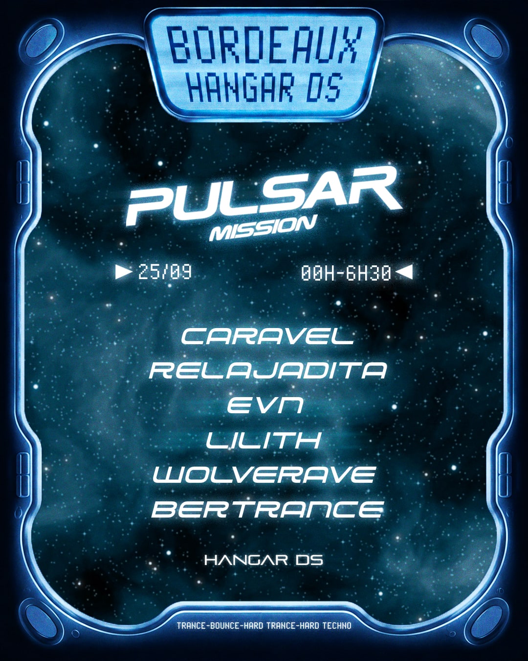 Pulsar Mission : Caravel, Relajadita, Evn & More
