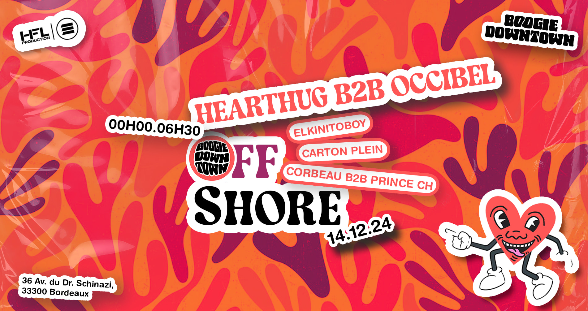 Off Shore W/ Hearthug B2b Occibel, Corbeau B2b Prince Ch...