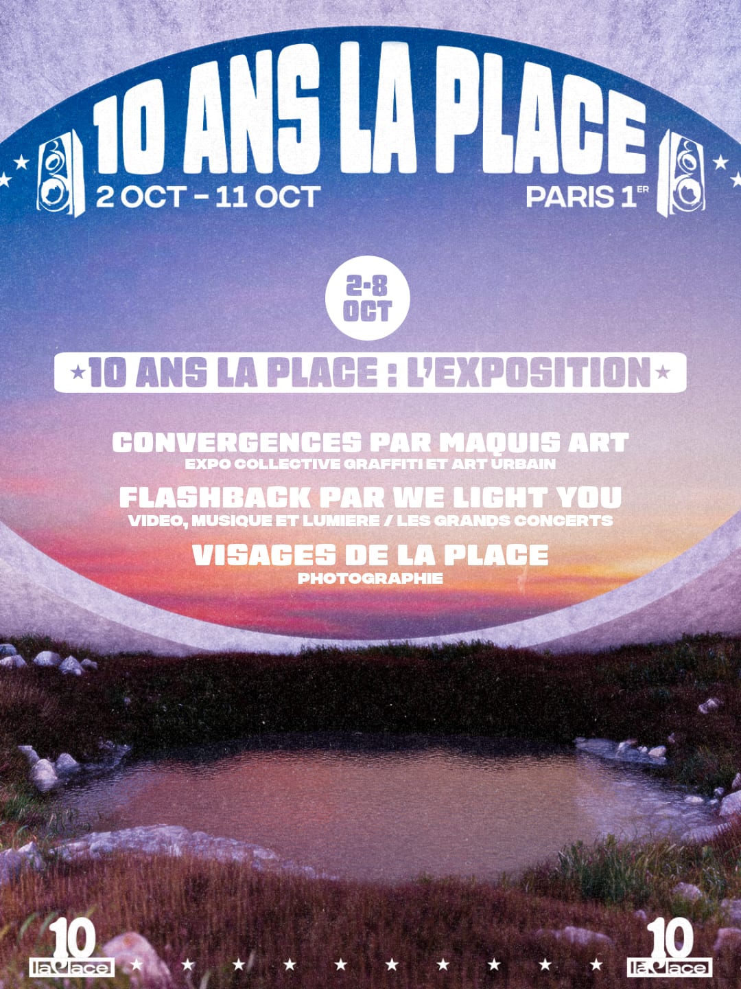 10 Ans La Place : L'exposition