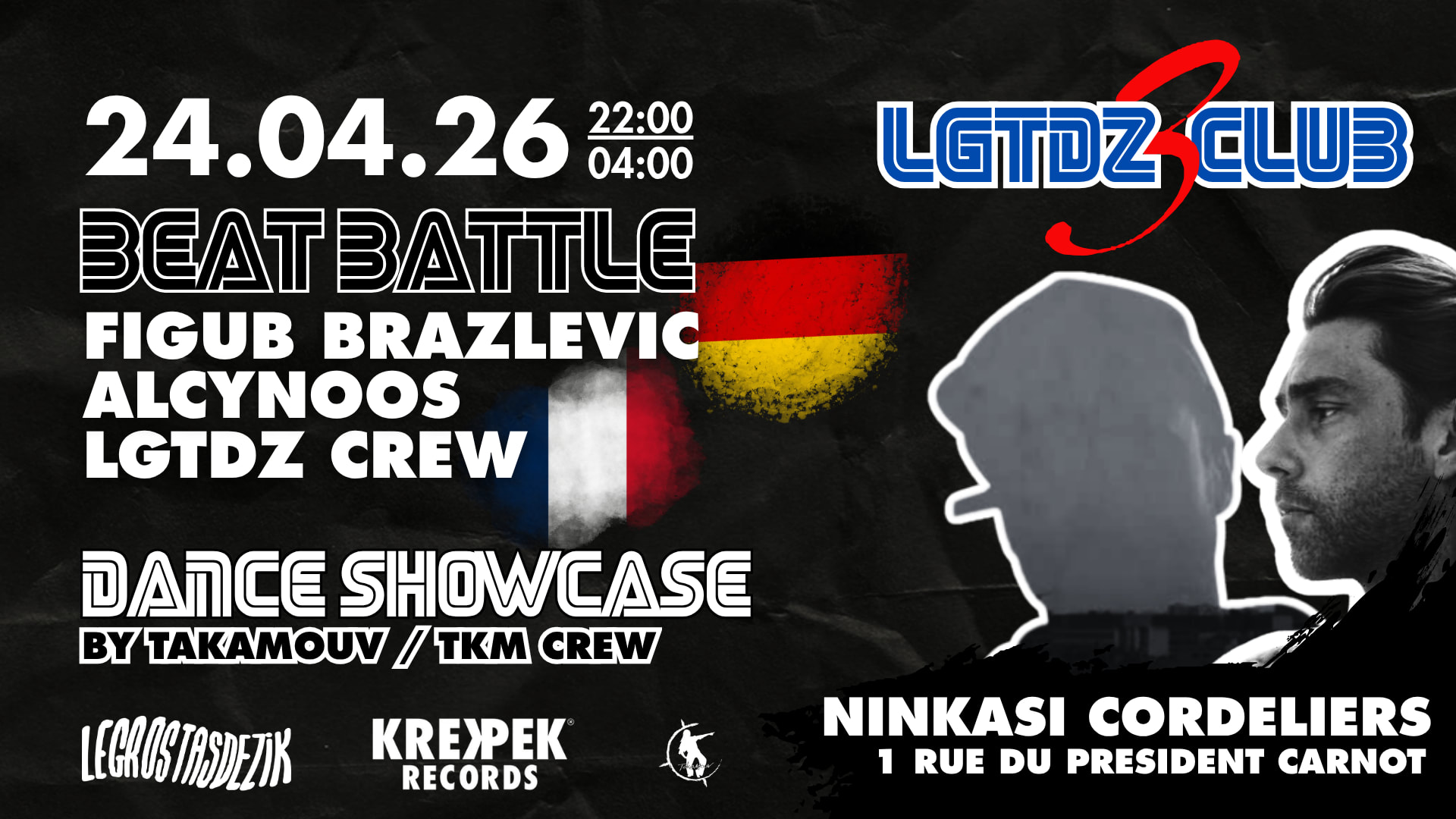 Lgtdz Club : Beat Battle + Dance Showcase